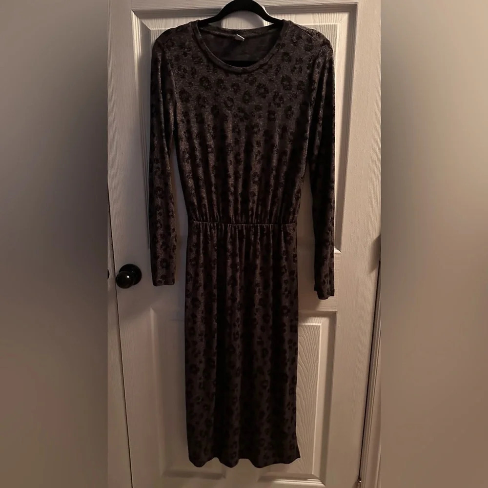 Old Navy animal print dress, small